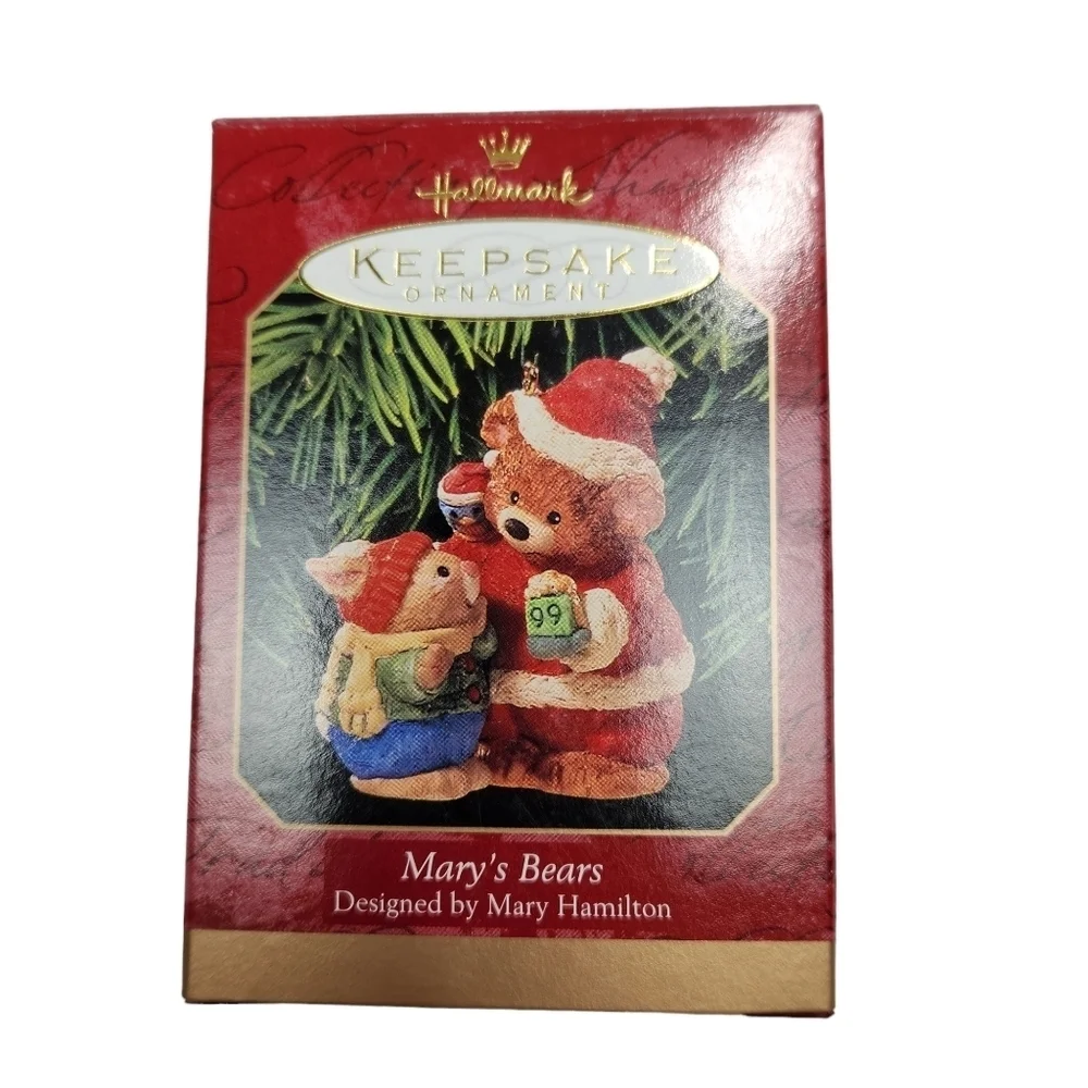 Hallmark Keepsake Ornaments Vintage Mary's Bears 1999